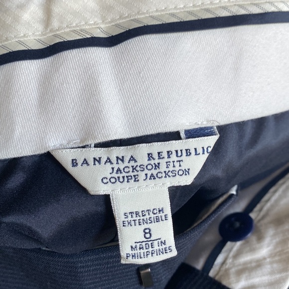 Navy striped dress pant - Picture 2 of 4